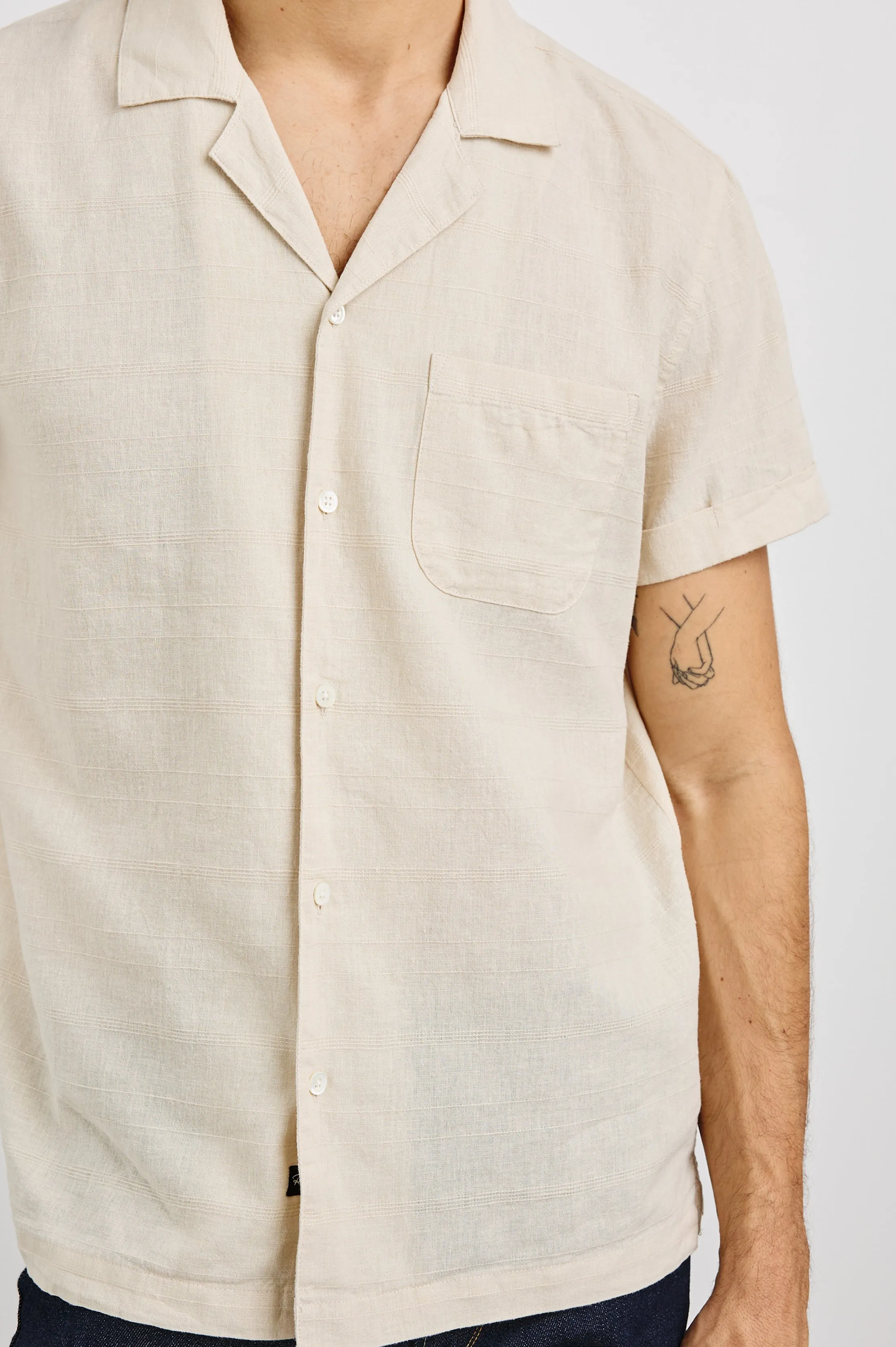 DAVIS SHIRT - NOUGAT