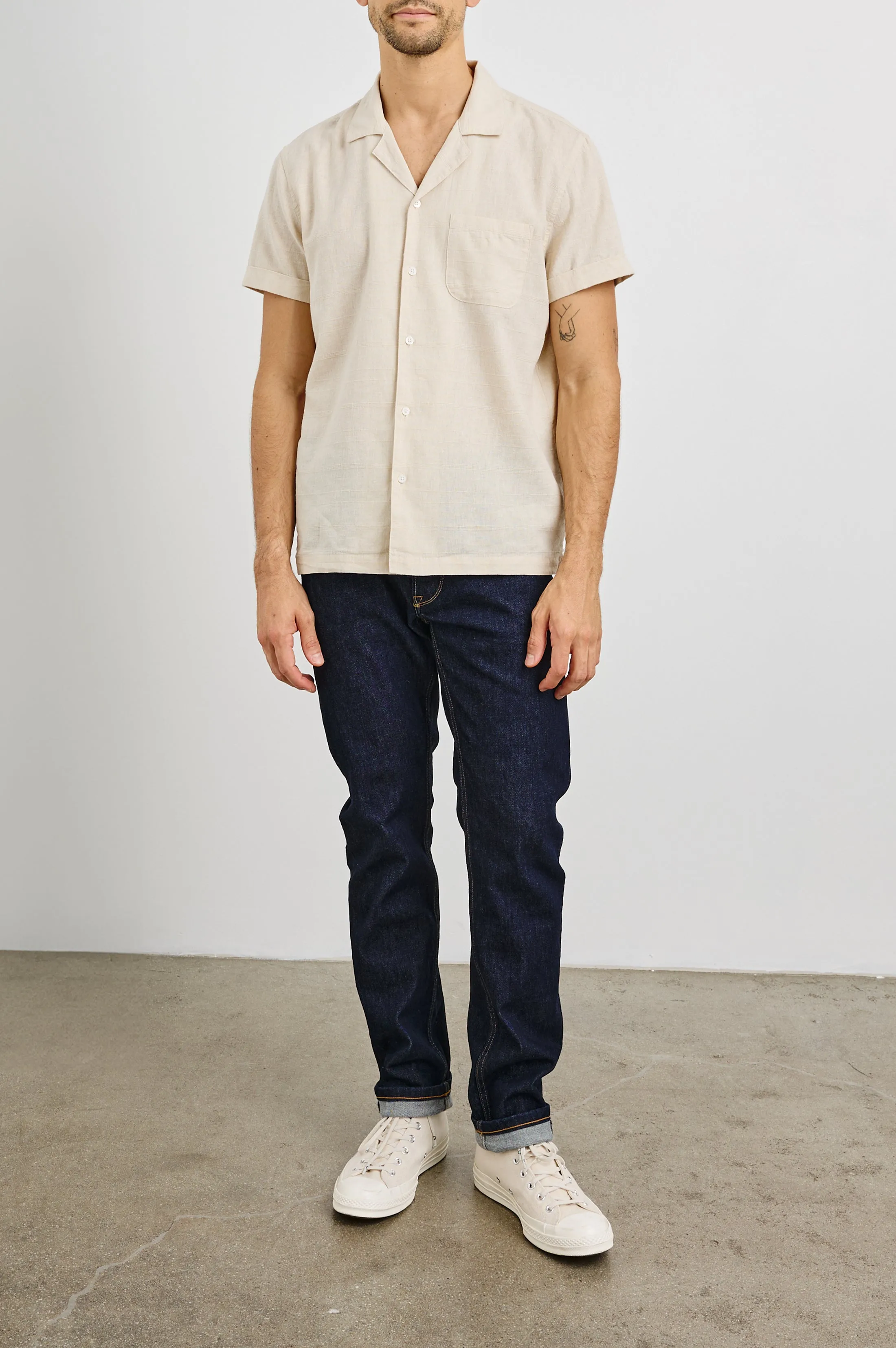 DAVIS SHIRT - NOUGAT
