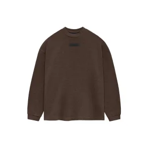 Fear of God Essentials Core Collection L/S Tee Heather Wood