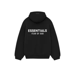 Fear of God Essentials Fleece Hoodie (FW24) Black