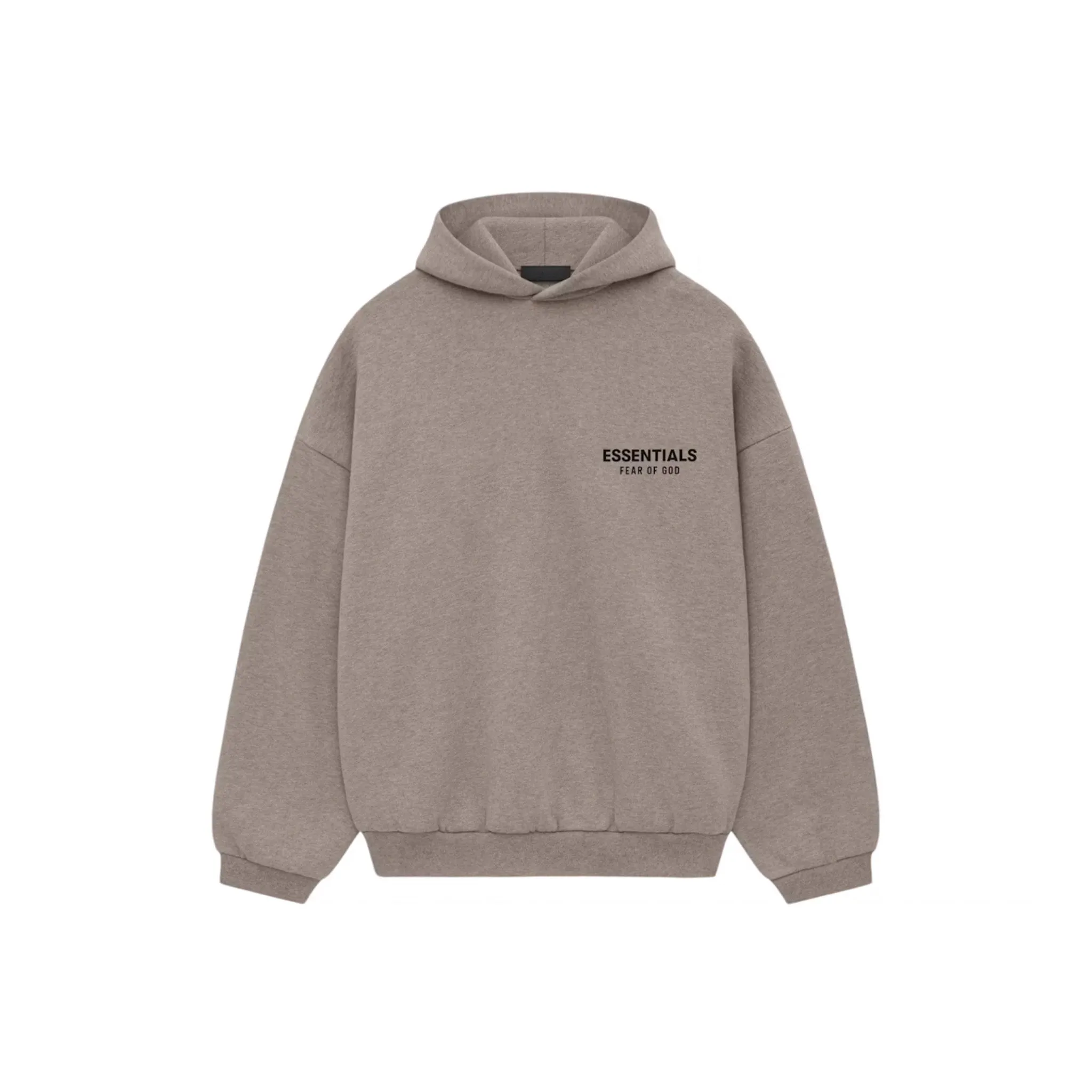 Fear of God Essentials Fleece Hoodie (FW24) Heather Gray