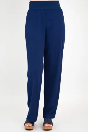 Landon Pant, Indigo, Linen Bamboo