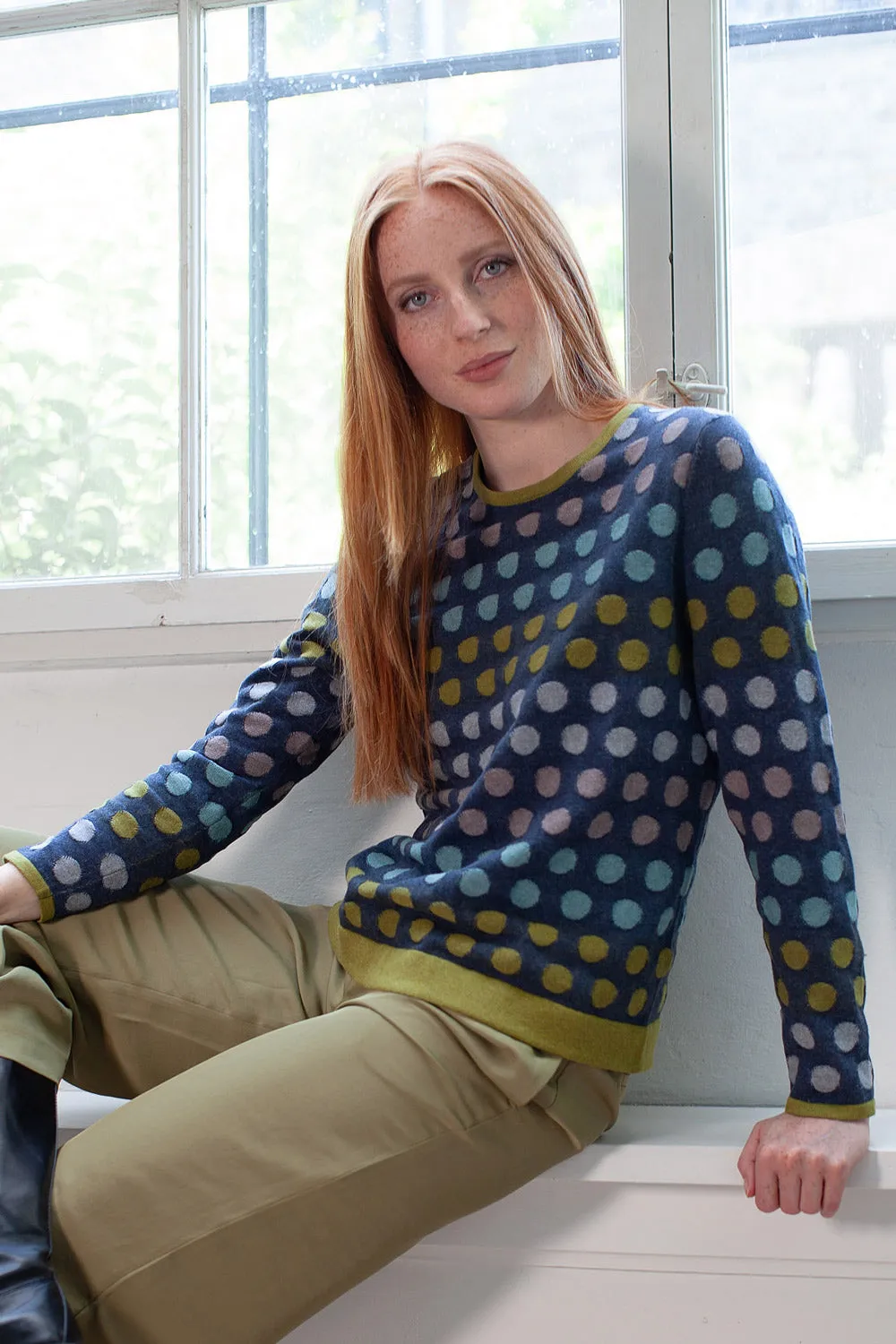 Mansted Polka Eco Spot Crew