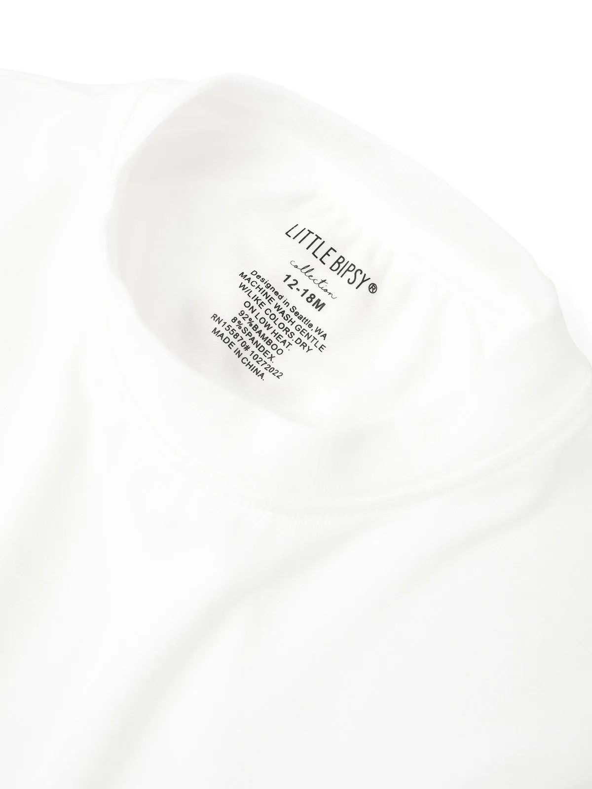 Oversized Bamboo Tee - White