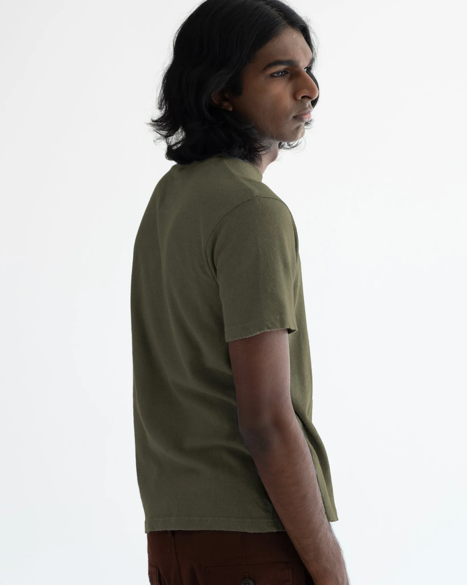 Pocket T Cotton Hemp Litchen