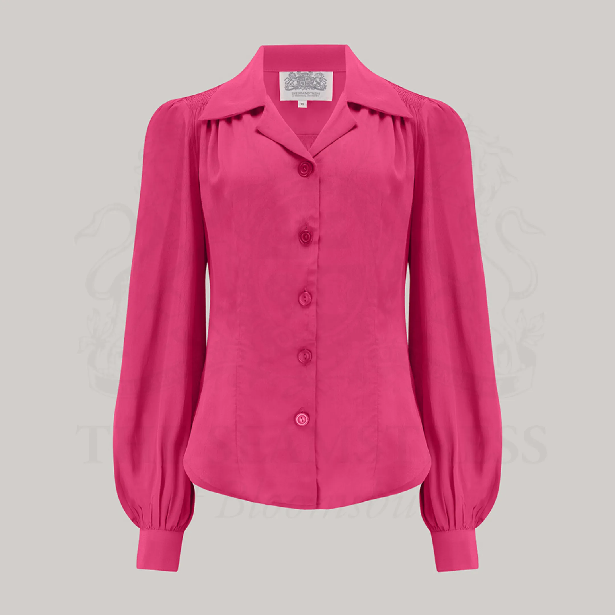 Poppy Blouse in Raspberry