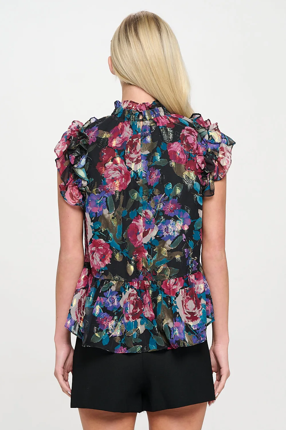 Secret Garden Ruffle Top