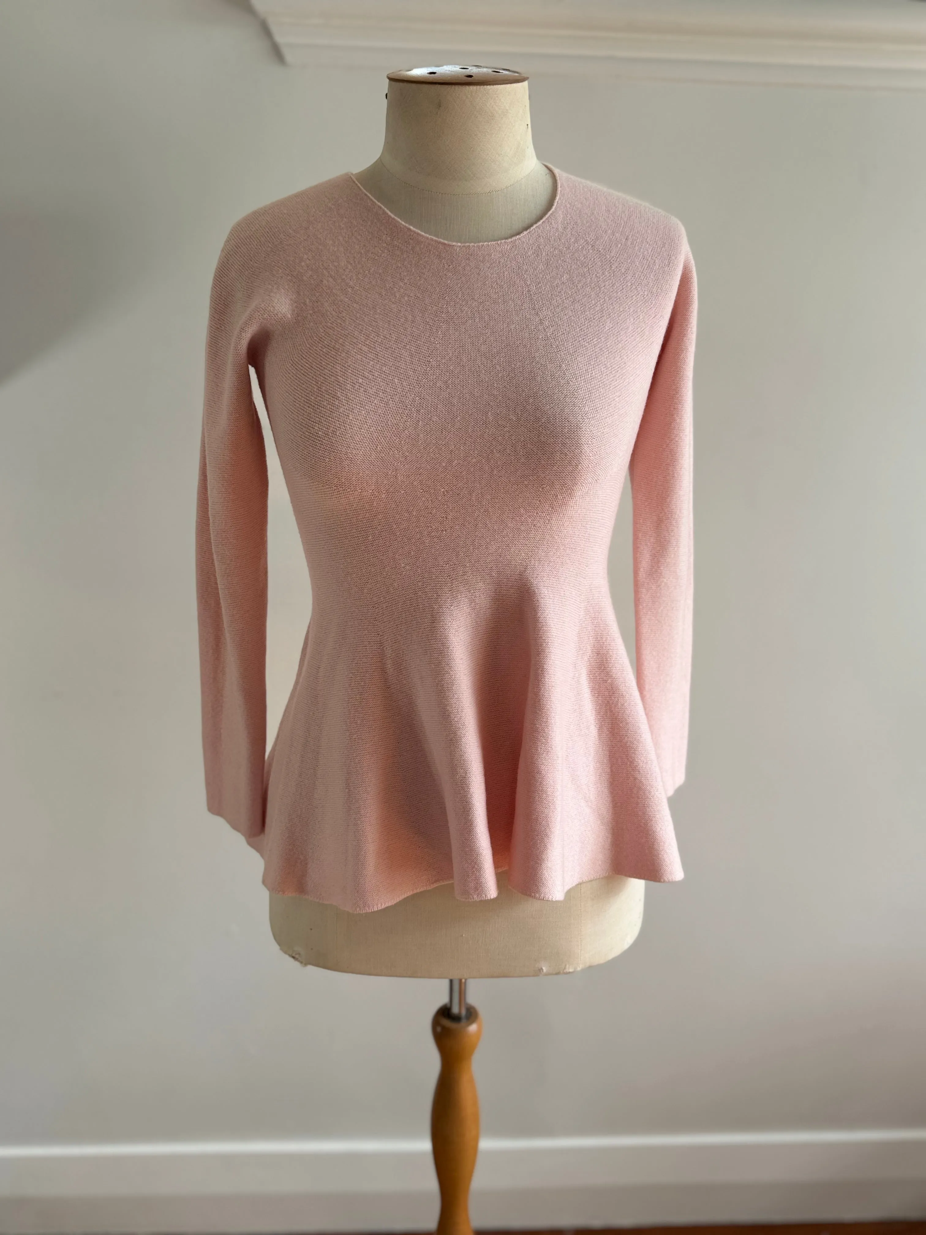 Standard Issue Pink Peplum top