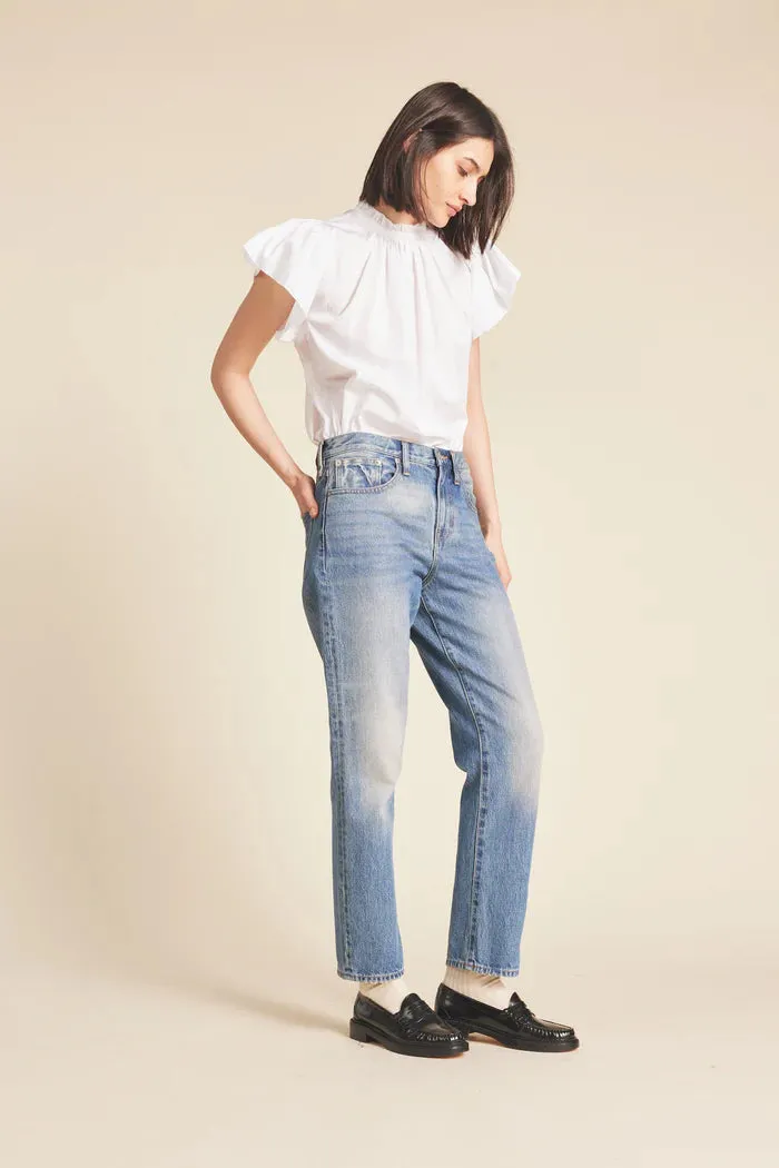 Trovata Birds of Paradis Carla High Neck Shirt